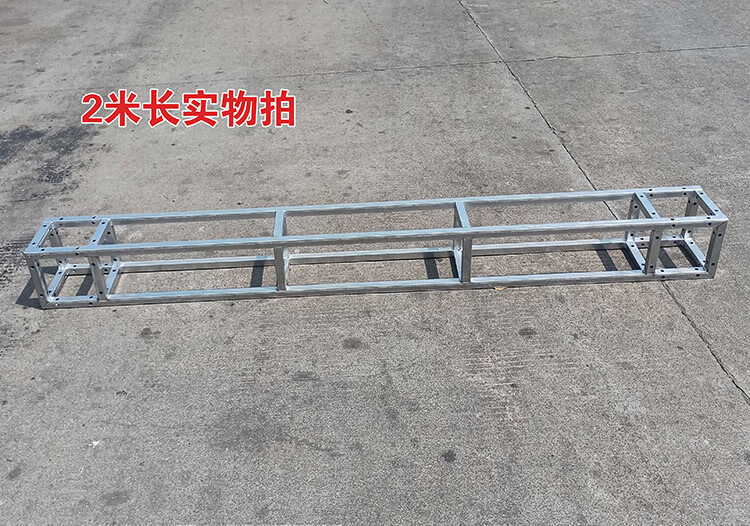 定制热镀锌方管小舞台桁架背景架太空航架子户外婚庆灯光展架钢铁行架
