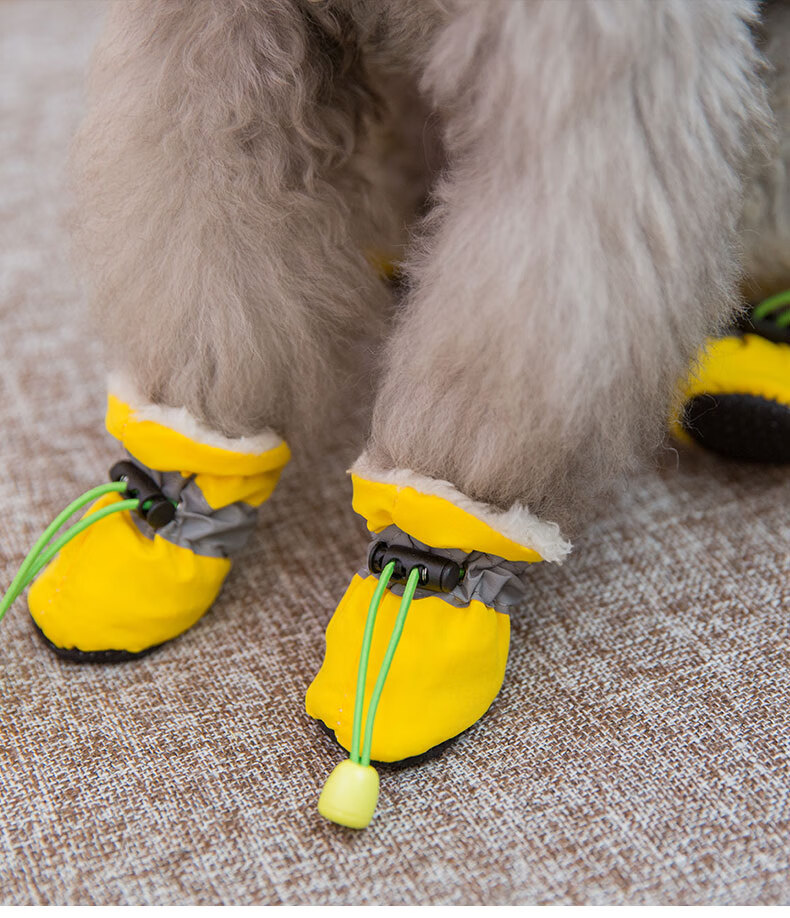 泰迪雨鞋小狗狗鞋子泰迪脚套秋冬季小型犬宠物春秋比熊鞋套雨鞋防水不