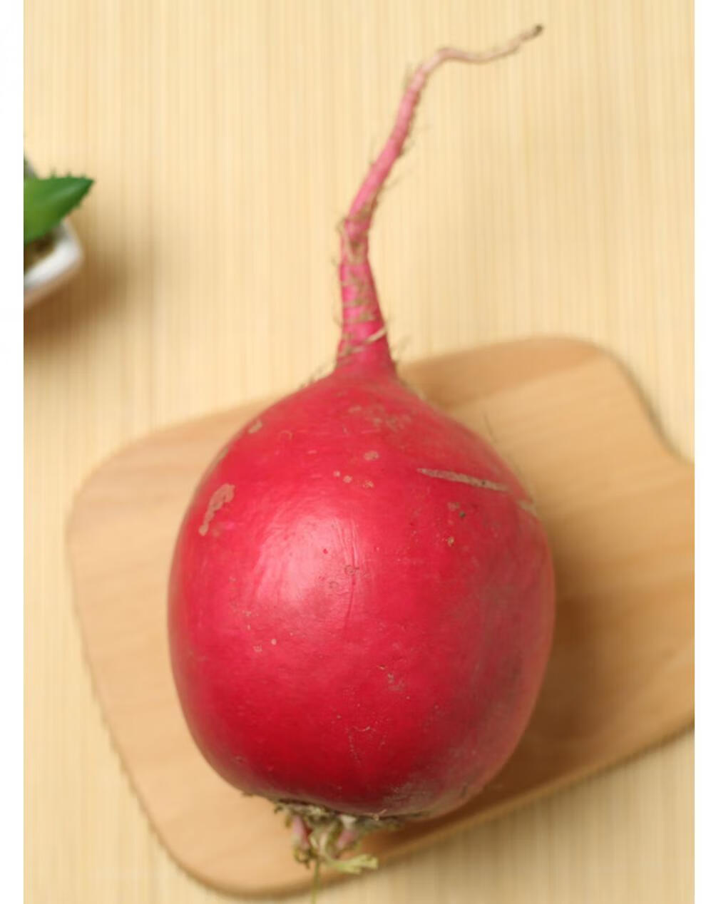 东北大红萝卜红皮白心大红袍圆萝卜新鲜农家甜脆生吃5斤