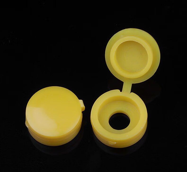 加厚螺钉装饰盖帽子自攻钉保护孔塞家具盖帽塑料连体螺丝盖帽m4m5 m4