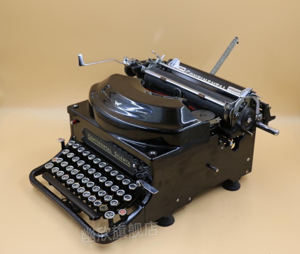 复古打字机可打字古董复古机械台式打字机olympia杭州现货收藏摆设