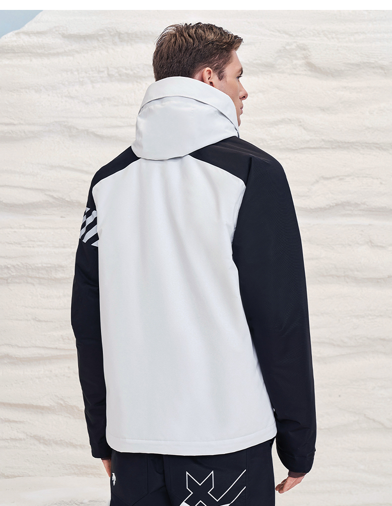 descente迪桑特ski男女款滑雪服d1443osj04黑色bkm