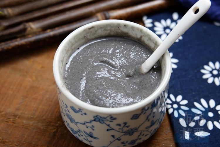 安庆特产农家炒米粉子米糊芝麻鲜米55芝麻炒米粉500g黑芝麻糊