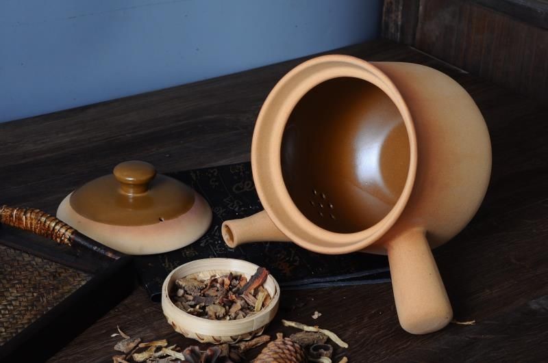 老式砂锅煎药熬药大号小号锅壶传统熬中药罐子明火陶瓷土陶养生煲半釉