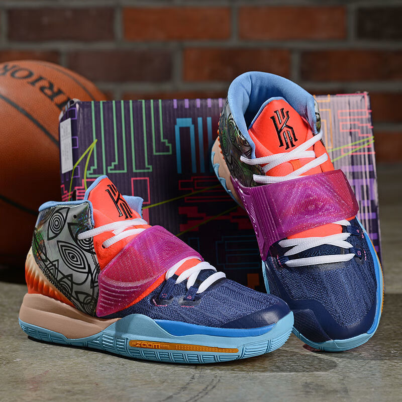 【莆田潮鞋】欧文6代篮球鞋男鞋耐磨气垫运动鞋高版本实战球鞋 柏林