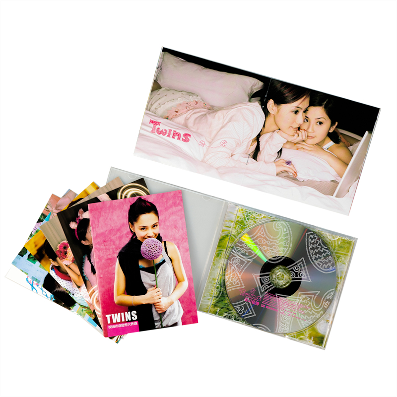 官方正版 twins专辑 见习爱神 cd 歌词本 明信片 蔡卓妍&钟欣桐