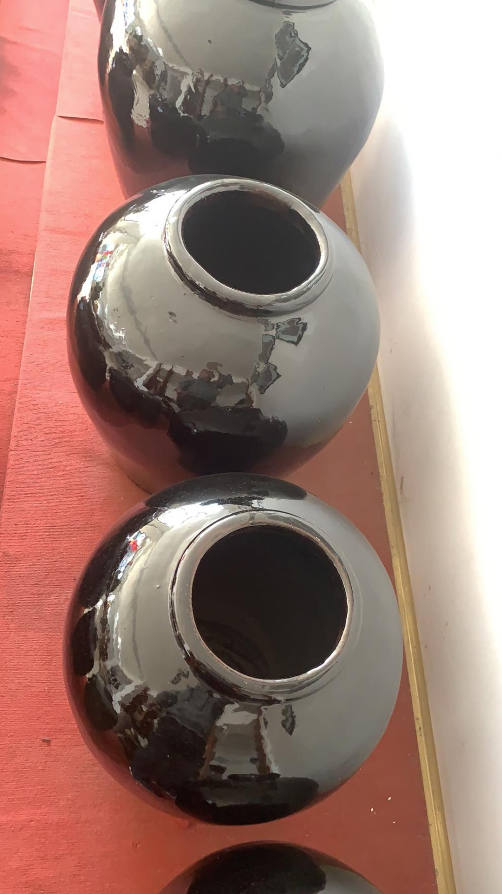 酒坛子土陶甲级宜兴加厚黑釉酒缸酒坛大酒坛酒缸酒罐土陶醋缸醋坛子