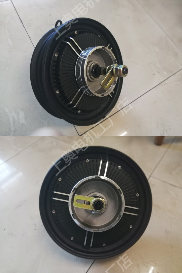 电动车改装电机2000w10寸电机大功率高速60v72v96v1000w1200w10寸500w