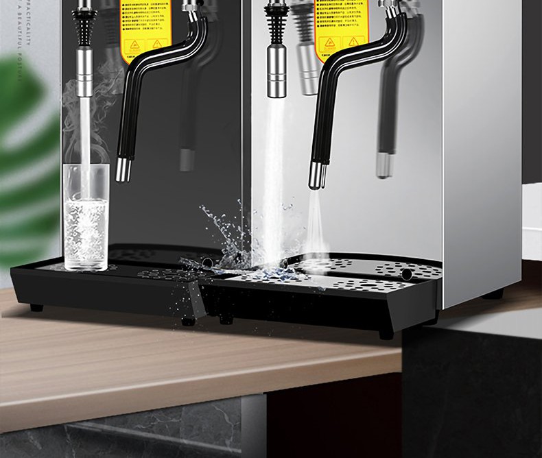 维纳仕蒸汽开水机奶泡机商用12l大容量开水器全自动奶茶机加热奶茶店