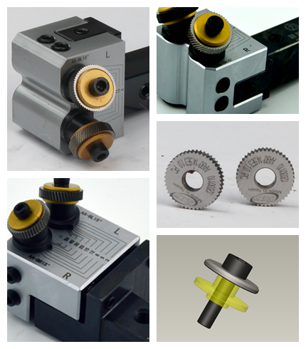 巴哈驴五金店 精驰工具 高硬度双轮网纹直纹车花刀单轮滚花刀 不锈钢