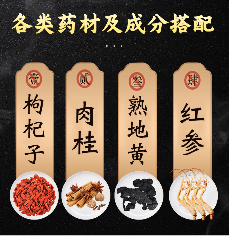 茂祥金三宝 参茸鞭丸 10丸*20袋补肾壮阳中药 强精增髓 性欲减退 肾虚
