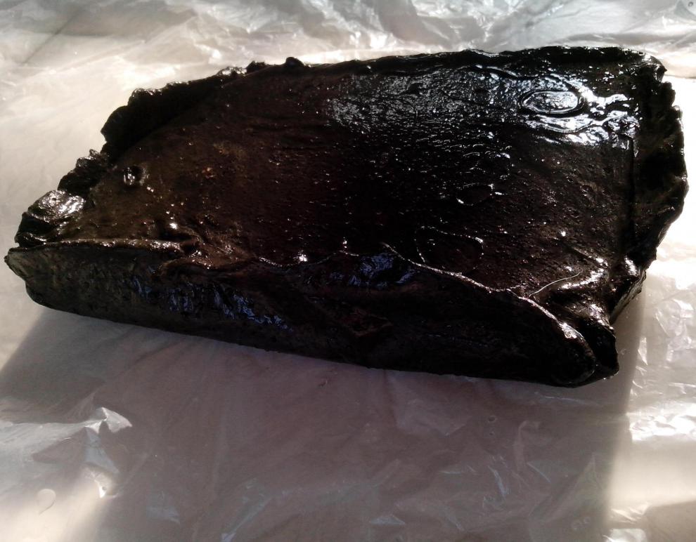 泽一家黑膏药基质块传统豆油手工熬制植物油材料基质膏辅料熬制100kg