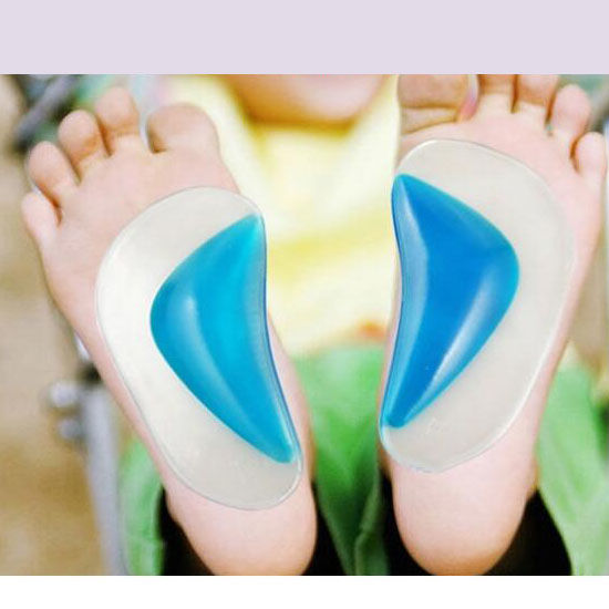 儿童鞋垫足弓支撑垫宝宝儿童鞋鞋垫内外八字垫宝宝扁平足鞋垫1双装