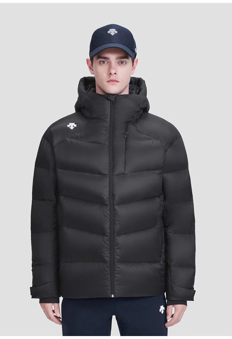 迪桑特(descente)羽绒服光转热技术男子保暖鹅绒轻薄短款旗舰男装女装