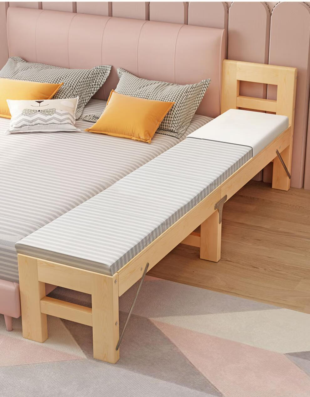 床加宽加长拼接床侧边大人无缝实木拼接床边床板延边拼接神器 1000*