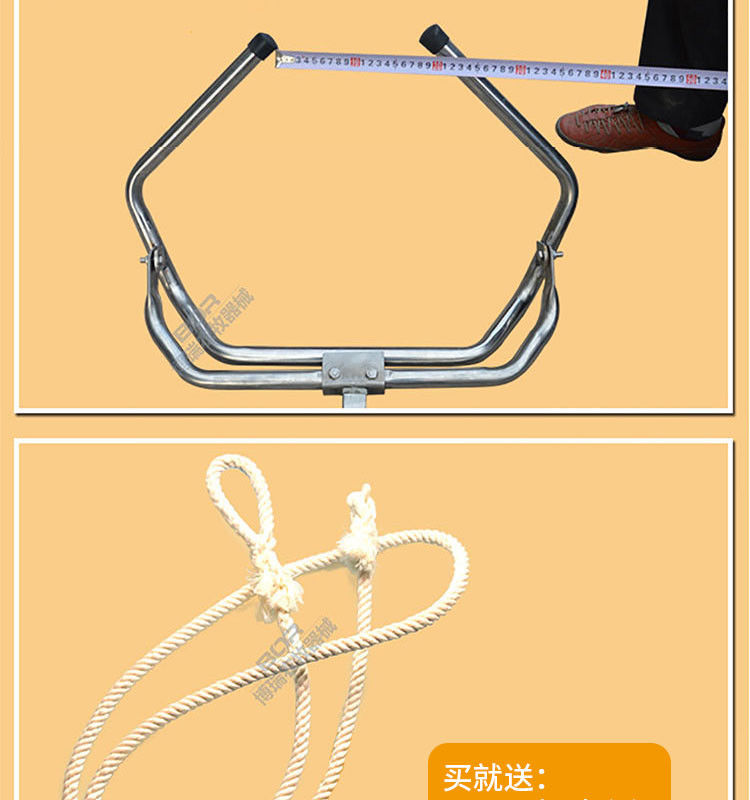 欧缔兰出口级别加厚牛用助产器不锈钢牛接生兽用母牛助产器牛接生助产