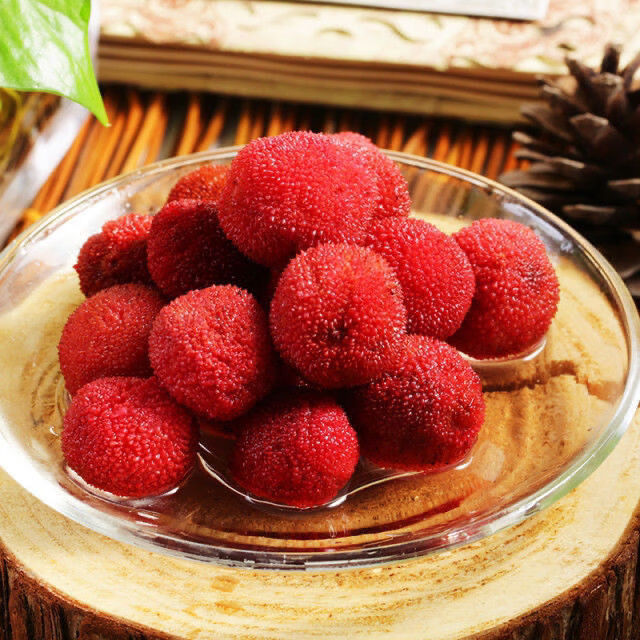 白糖杨梅罐头新鲜杨梅罐头果肉食品 大果肉 2022新货312*12 312克6瓶