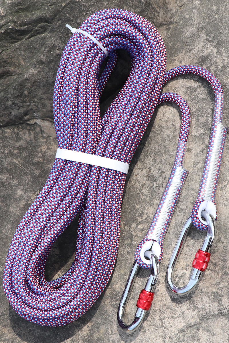 户外探险伞兵绳登山绳子户外安绳耐用高空作业保险绳安装专用攀岩攀登