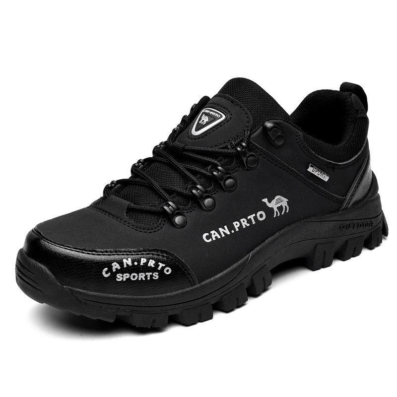 骆鸵羊户外防水登山鞋男鞋春季旅游鞋男透气防滑男士跑步运动鞋男