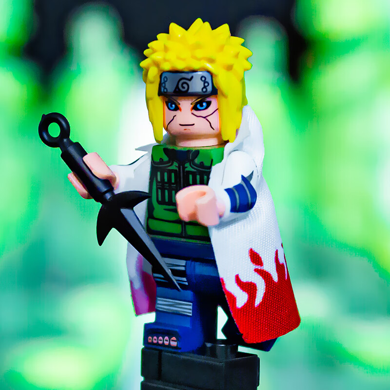 乐高lego火影忍者积木六道宇智波斑波风水门超稀有第三方人仔玩具宇