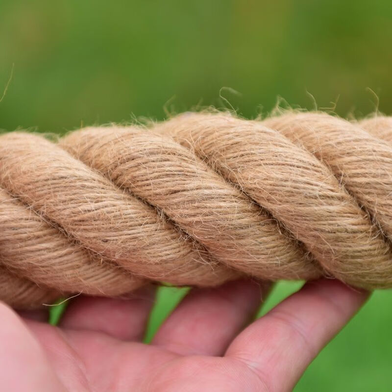 康烾 复古麻绳粗麻绳捆绑麻绳手工编织麻绳晾衣绳拔河绳加粗加大 26