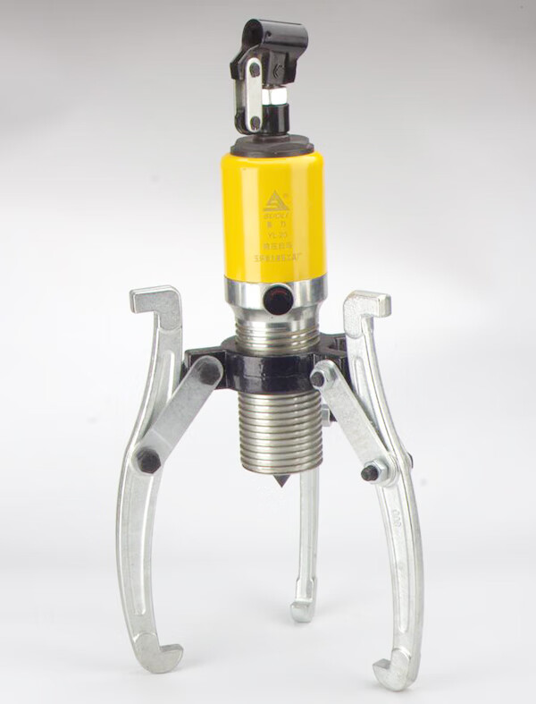 轴承拉马5t50t液压三爪皮带轮拆卸液压拉拔器横向使用yl-5t10t20 款