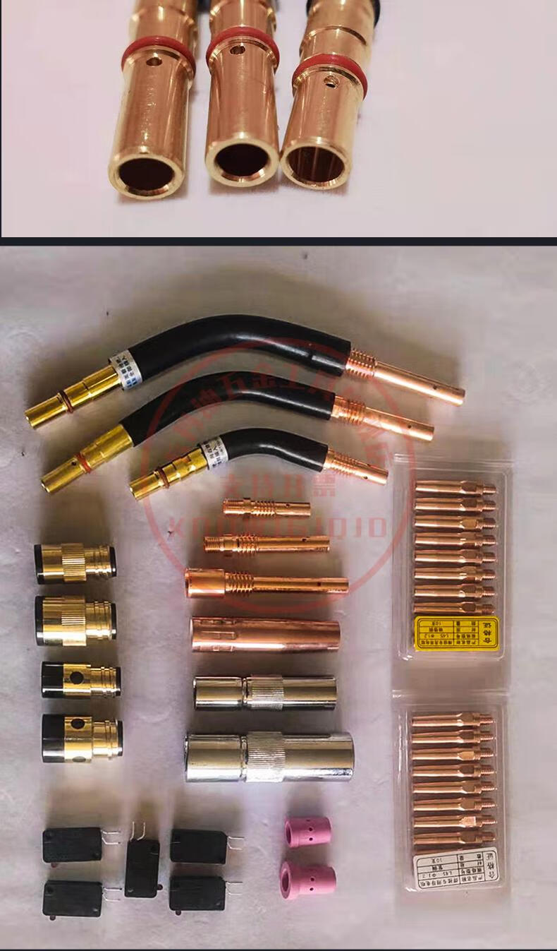 二氧化碳气体保护焊枪连接杆350a 二氧化碳气体保护焊枪配件200a350