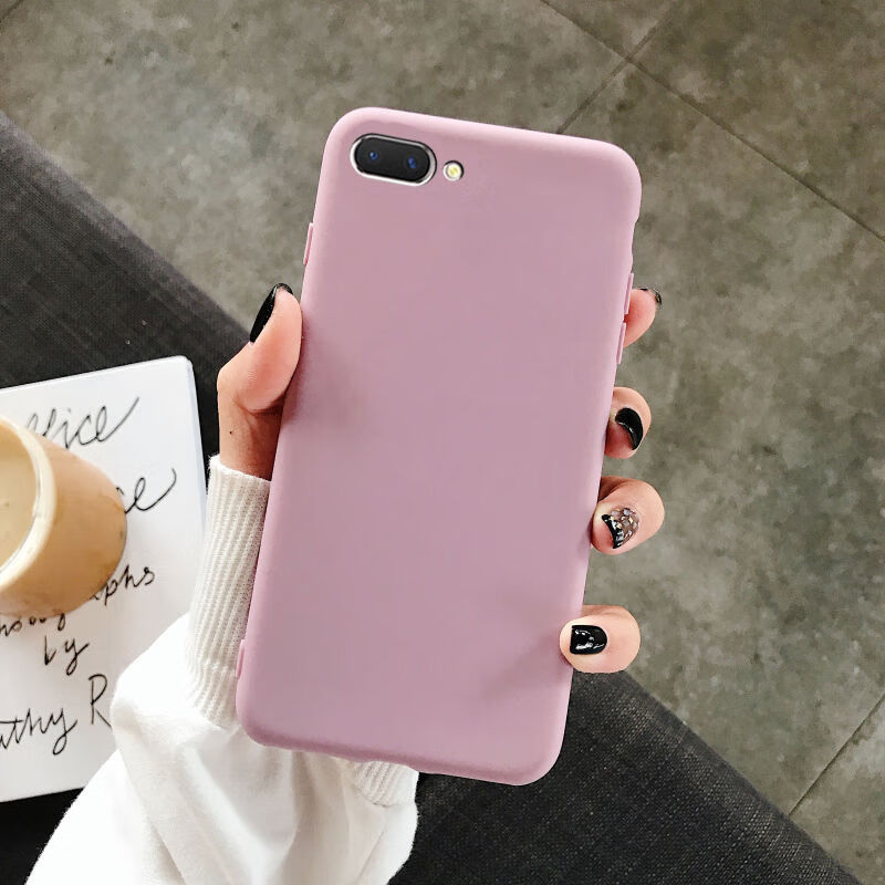 旦榄oppor11手机壳女男硅胶全包防摔r11t磨砂纯色r11套软网红新款韩版