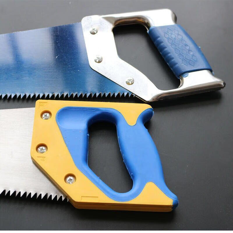 德国进口木工锯手锯园艺园林锯伐木锯快速锰钢木工手工锯手板锯锯 蓝