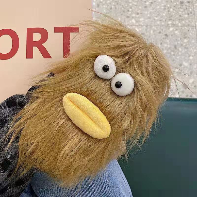 张飞手机壳头发黑色炸毛发型李逵搞怪带毛适用于苹果iphone13pro香肠