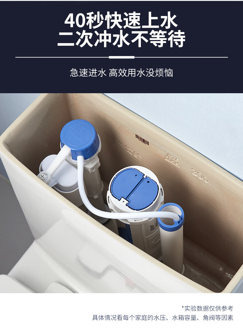 便器抽水上水阀进水阀排水阀冲水箱通用 马桶进水阀 26cm出水阀【图片