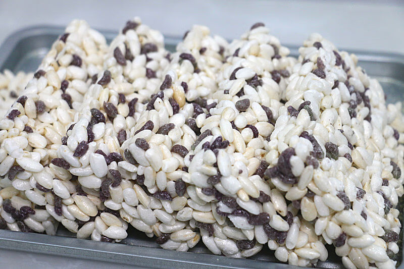 皖北特产爆米花传统米花糖米花棒米球等7080年代童年怀旧食品零食