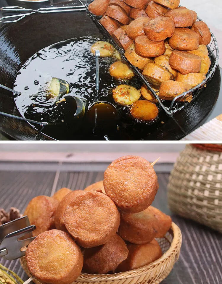 油粑粑油香儿手工现做土家特色酉阳秀山早餐小吃重庆贵州特产油澄