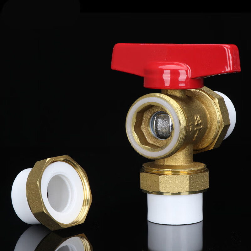 黄铜ppr三通阀暖气三通阀门螺纹三通阀调节阀三通温控阀2025 三通阀