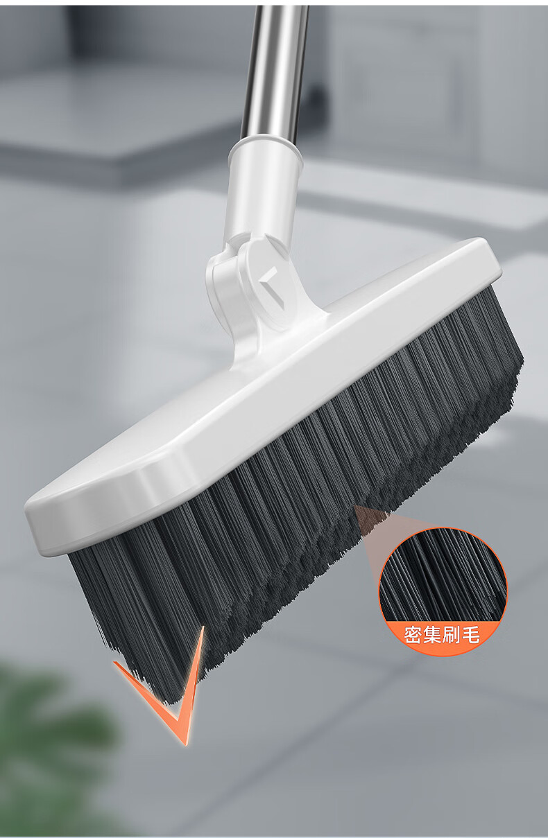 地缝刷卫生间地板刷洗地刷地刷子神器浴室地缝刷瓷砖长柄硬毛厕所清洁