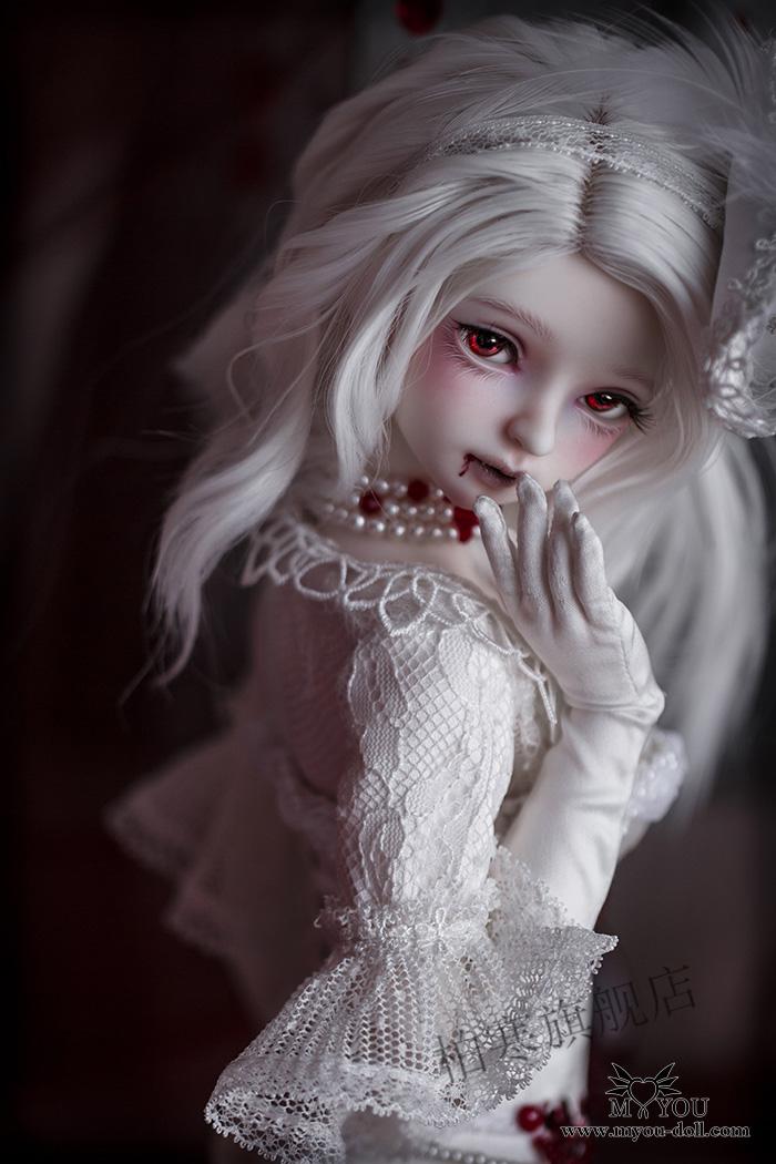 myou 吸血鬼 狄特莉丝 dietrich 1/4 bjd娃娃sd女娃 四分人形玩偶 普
