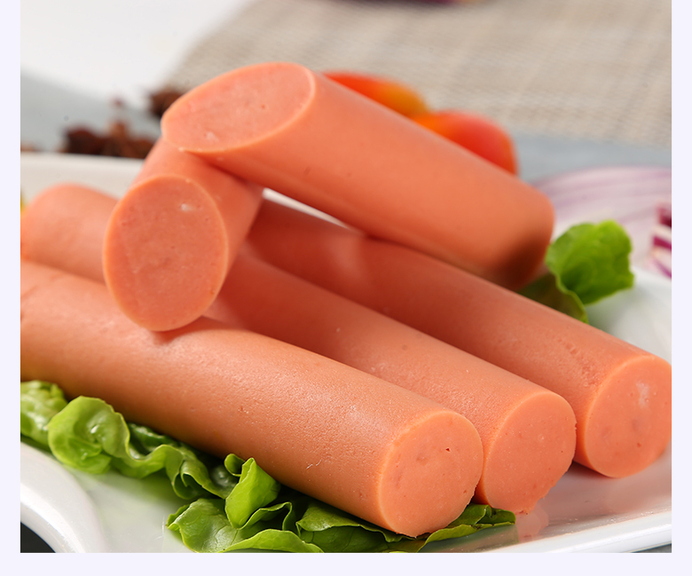 金锣火腿肠 健食力低脂香肠50g*10支/袋 即食零食轻食饱腹代餐肠 低脂