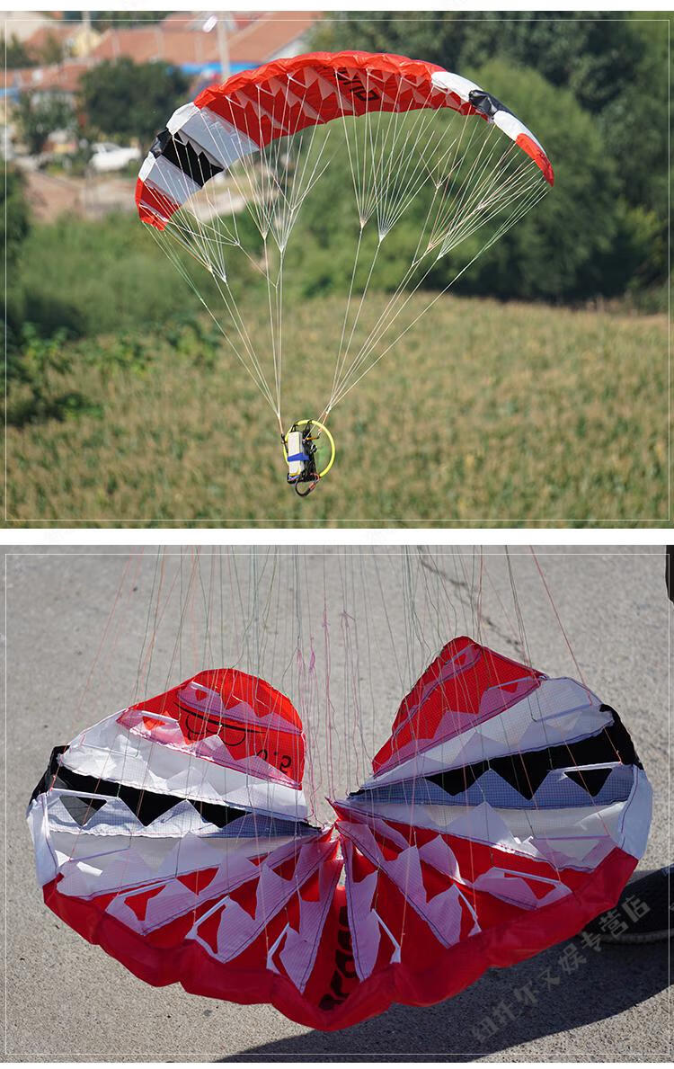 自制遥控滑翔伞图片
