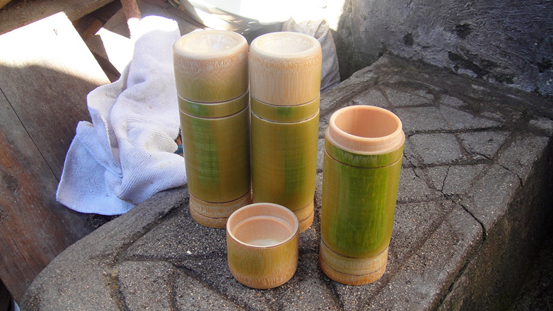 原生态竹筒杯子带盖竹杯子竹水杯随手杯竹筒杯竹子茶杯酒杯原生态茶杯