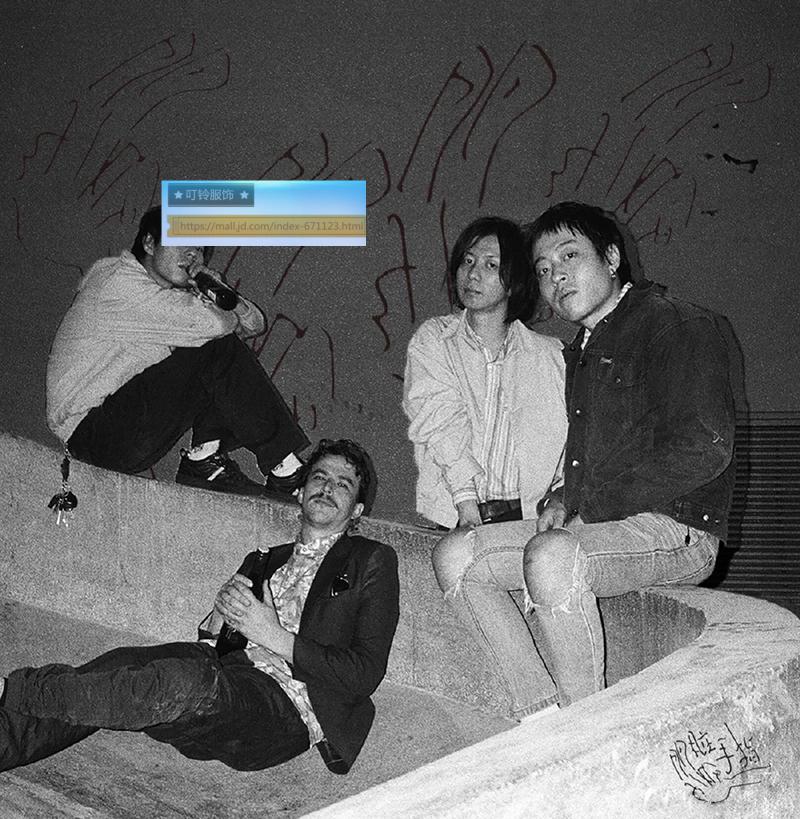 脏手指武工队mentmate联名款五周年纪念t恤脏猴子浅粉色l