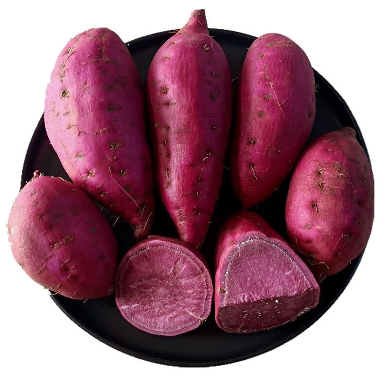 9斤渝紫红薯重庆紫心薯新鲜农家自种番薯山芋生地瓜26 小紫薯【图片