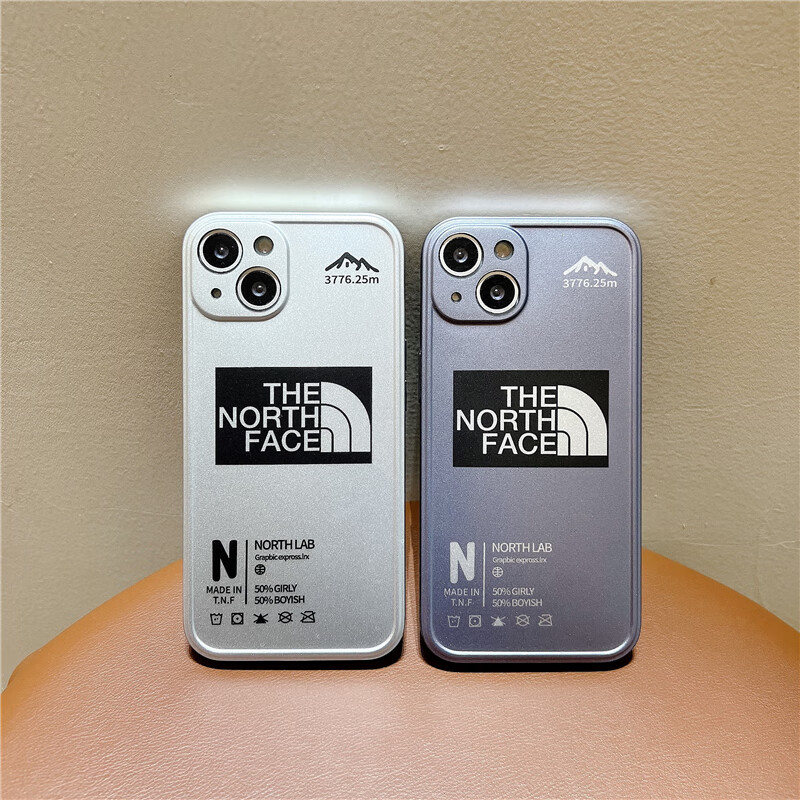 辰际电镀北面雪山苹果11手机壳iphone12pro硅胶xr适用于苹果13promax