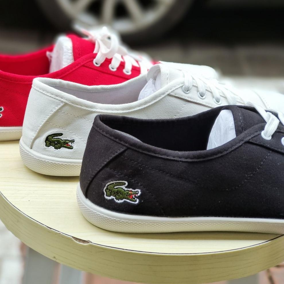 zhio 法国鳄鱼春秋经典鳄鱼布鞋纯色平底小白鞋休闲韩版软底防滑帆布