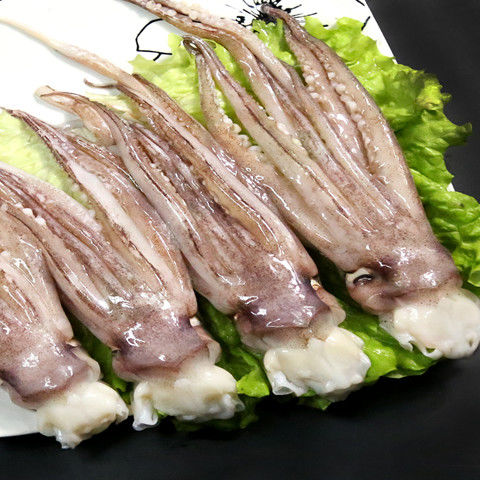 鱿鱼头鱿鱼海鲜水产章鱼鱿鱼须冷冻鱿鱼头香嫩鱿鱼头福茹洲一斤装