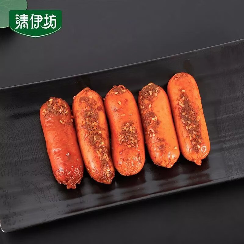 香辣香脆肠 32g*支 清真食品 香肠 清真烤肠 脆脆肠 鸡肉肠 玉米香脆