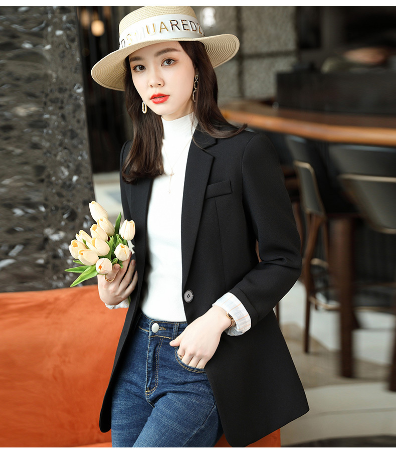 女装 小西装 秦菲(qinfei) 秦菲 红色小西装外套女冬季2021秋冬新款