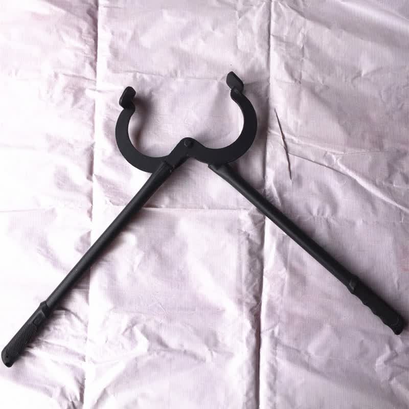 车真空胎扒胎钳子拆卸轮胎夹子修车补胎工具 电动车胎夹(小号)【图片