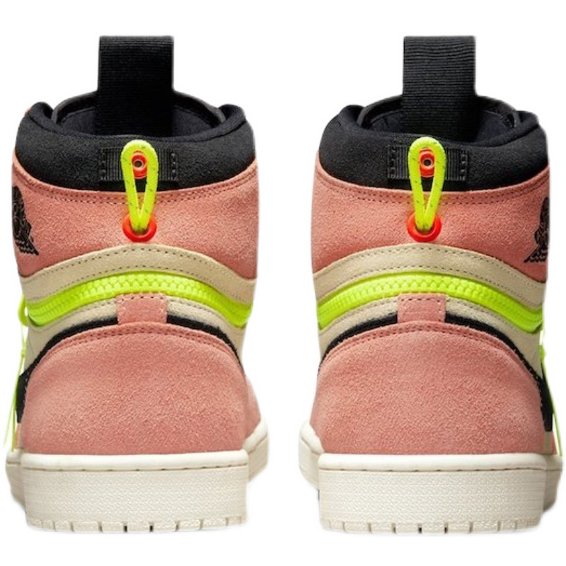 nike耐克airjordan1highswitchaj1杏橙拉链篮球鞋cw657680040