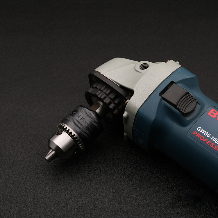 角磨机变电钻转换接头夹头磨光机改装手电钻10mm连接夹头三爪夹头角