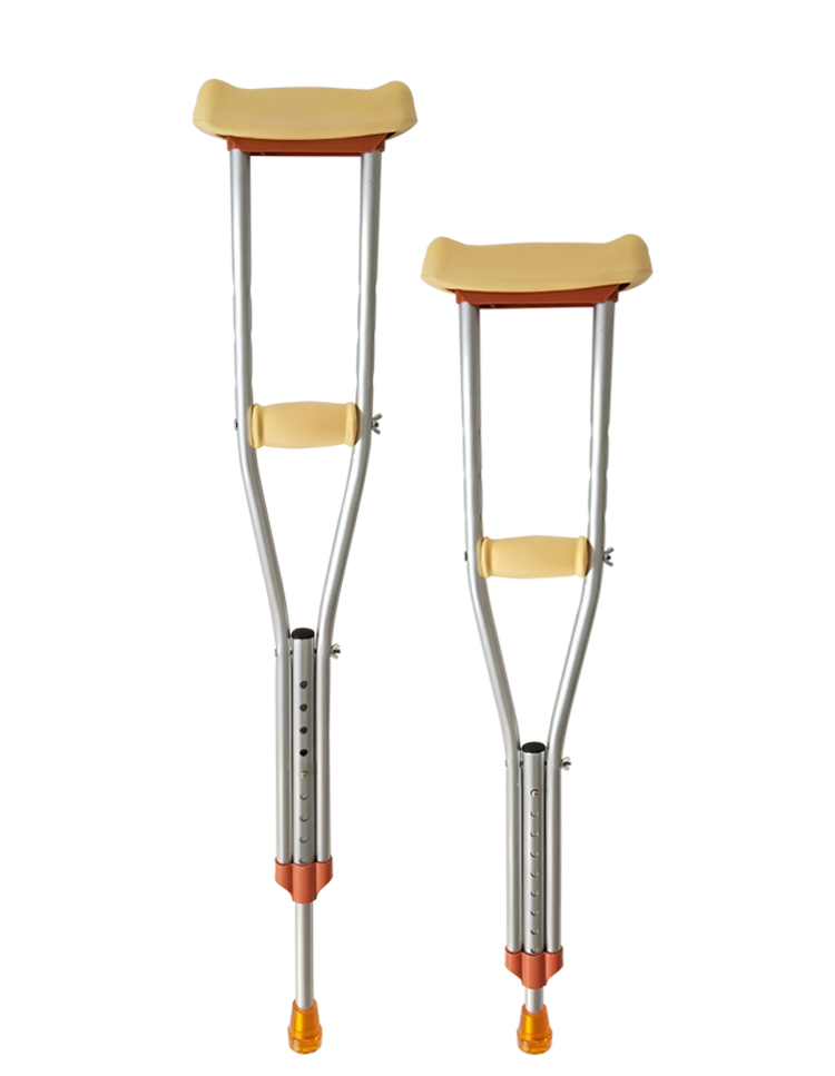 鱼跃yuwell同款儿童拐杖轻便防滑小孩双拐老人残疾人腋下拐杖助行器